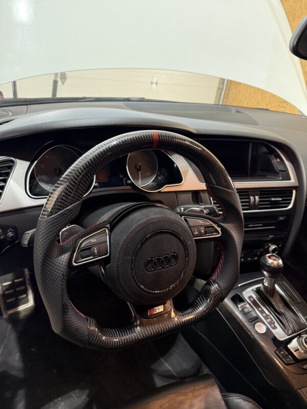 Audi A4/S4/RS4 Carbon Fiber Steering Wheel - Image 4